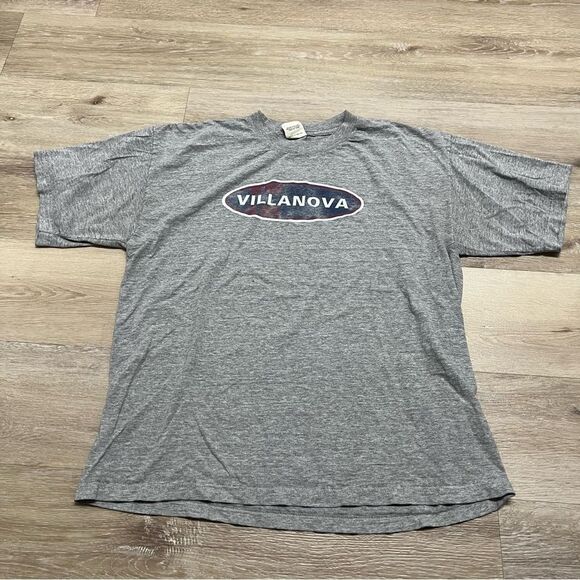 Vintage University Villanova T Shirt Size XL Gray Logo - Picture 1 of 9